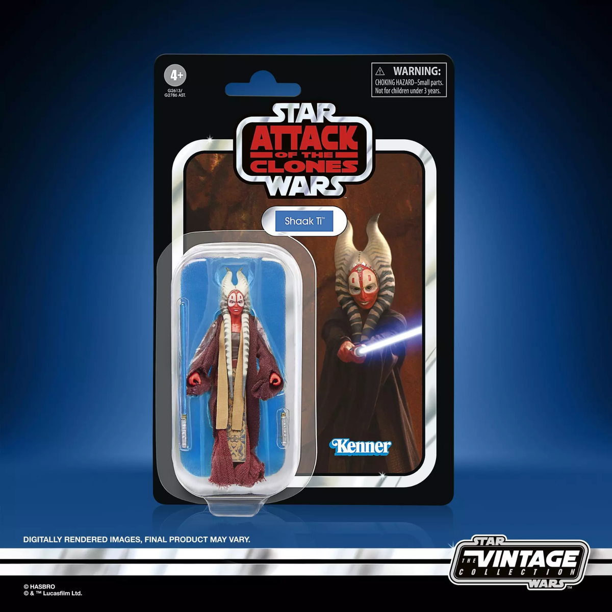2026 Star Wars Vintage VC384 AotC Jedi Master SHAAK TI 3.75