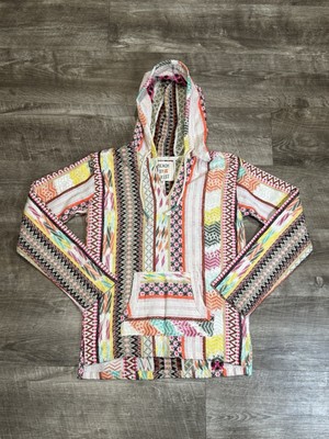 BEACH BY EXIST Sweatshirt Womens Small Pullover Hoodie Pocket