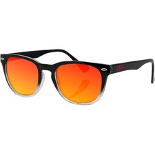 Zan Headgear NVS Sunglasses Gloss Black/Smoked Crimson Red OS Red Smoke EZNV03