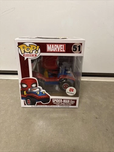 Funko Pop! Rides: Marvel Spider-Man with Spider Mobile #51 Walgreen's Exclusive