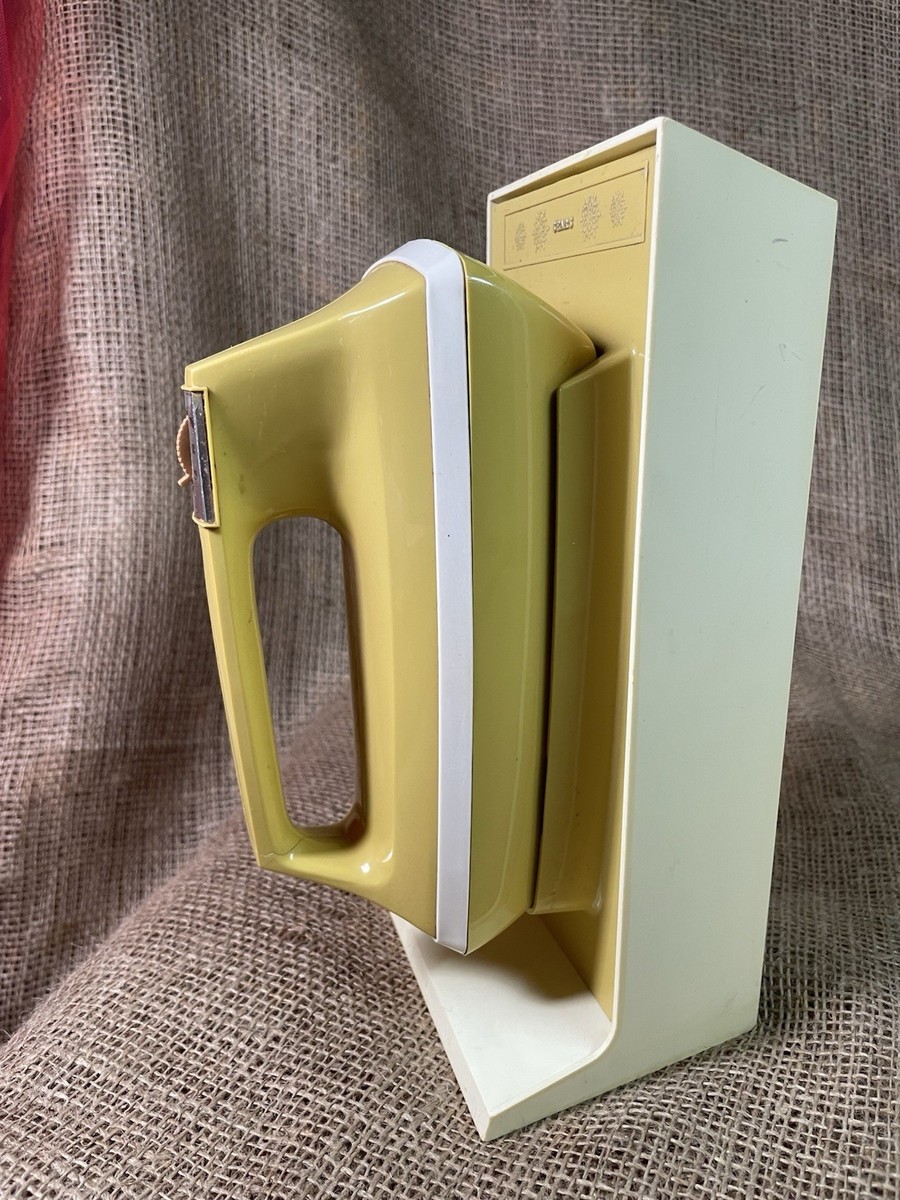 Sears Hand Mixer Wall Mount 3 Speed Sears Solid State Retro Gold