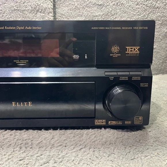 Pioneer Elite VSX-84TXSi Audio Video Multi-Channel Receiver Advanced Tested - Image 3 of 4