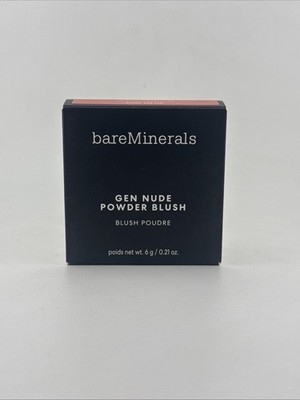 bareMinerals Gen Nude Powder Blush 6g / 0.21oz New in box (Select Color)