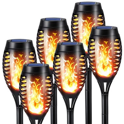 Solar Torches Light Outdoor Garden Lights Torches Light with Flickering Flame