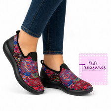 Alegria By PG Lite EDEN Beauty Blur Slip On Nursing Clogs Shoes Sz EU 39 US 8.5