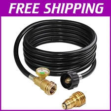 Propane Tank Adapter Converter for BBQ Grill, Heater