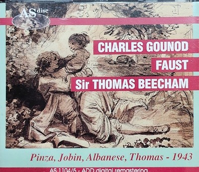 Gounod - Faust 2 CD Set Beecham/Pinza/Jobin/Albanese/Thomas 1943