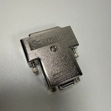 Amiga RGB to VGA 23pin-15pin SVGA Monitor Silver Adaptor 390682-01 Commodore CBM