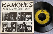 RAMONES - BLITZKRIEG BOP rare UK 1976 / PUNK + ORIGINAL PICTURE SLEEVE / MINT- !