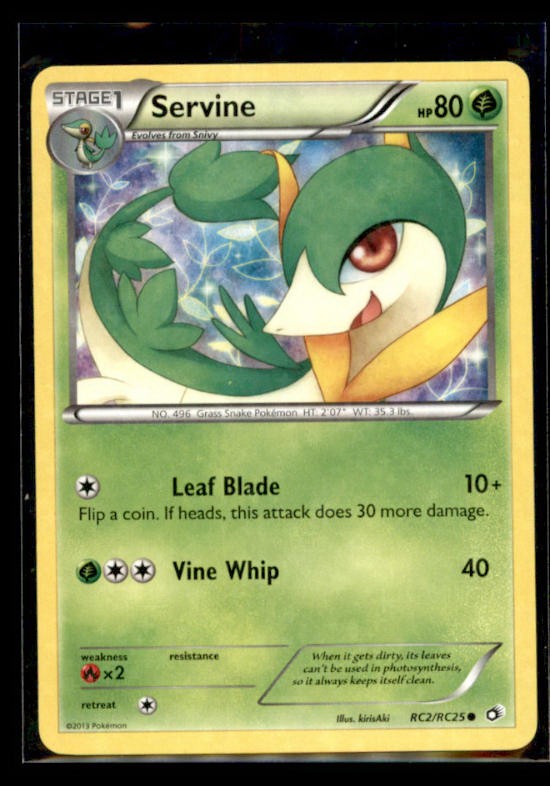 Servine Legendary Treasures: Radiant Collection Lightly played