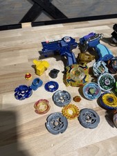 Beyblade Vintage Spinning Tops and Launchers Mixed Lot