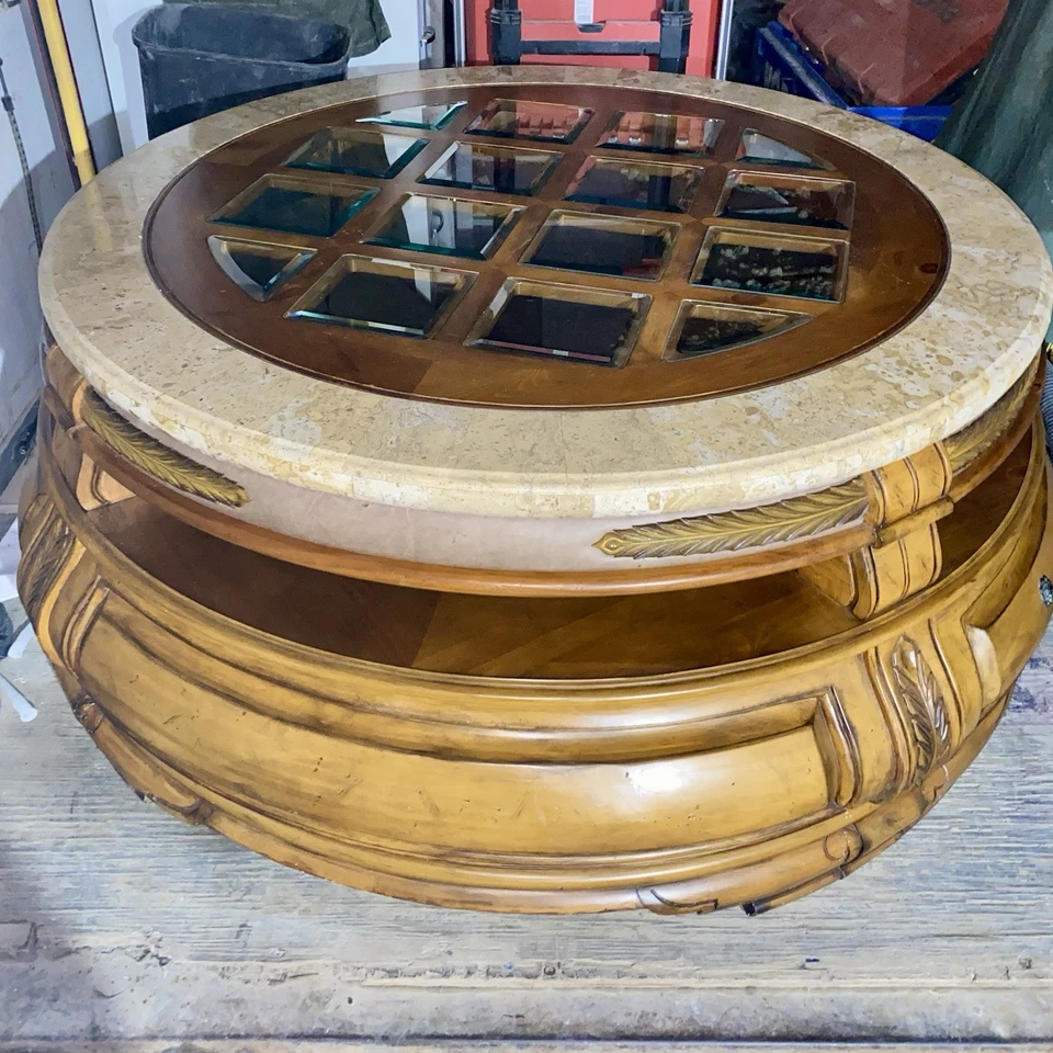 Alco By Michael Amini Tuscano Coffee Table - Image 3 of 3