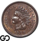 1906 Indian Head Cent Penny, Choice BU++