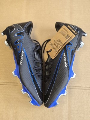 Nike Zoom Mercurial Vapor 15 Academy Fg/Mg Black-Royal Blue DJ5631-040 Men's 9
