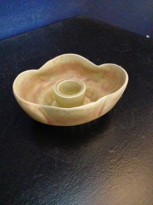 Tulip Candlestick Holder Pottery 617c West Coast Pottery