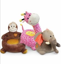 Kind Kinder Plüsch Sofa Sitz Weich Stuhl Kleinkinder Sessel Kissen Geschenke Dinosaurier