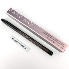 Mary Kay BRUNETTE Eyebrow Brow Definer Wood Pencil 034731 NEW In Black Pink Box