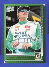 2025 Panini Donruss Racing Blue parallel #30 Christian Rose /199