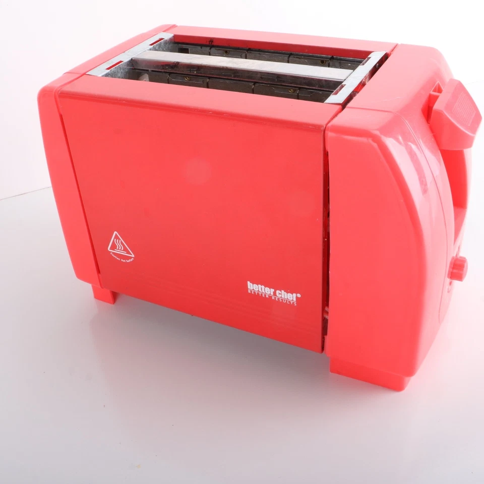 Better Chef Two Slice Toaster Red IM-207R - Image 4 of 4