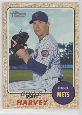 2017 Topps Heritage Matt Harvey #256 6m2