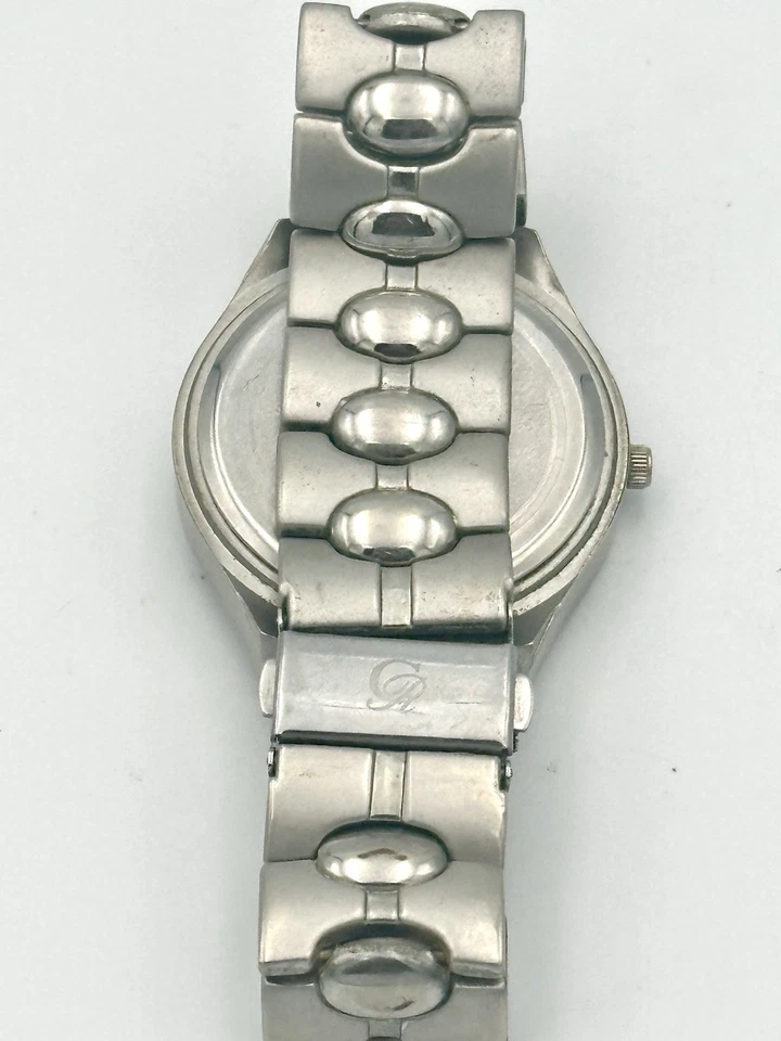 Mens Charles Raymond Quartz Water Resistant Stainless Steel Watch-New Battery - Image 2 of 3
