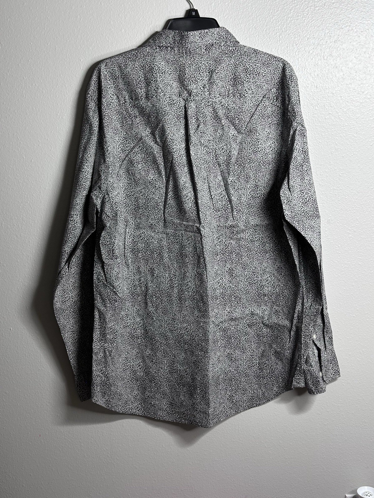 American Eagle Men Gray Button Shirt Seriously So… - image 5