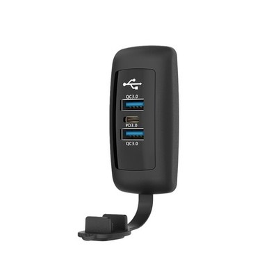 Ankuee 3 Ports 12V RV USB Outlet, Type C PD3.0 Quick Charge & Dual QC3.0 Car... 