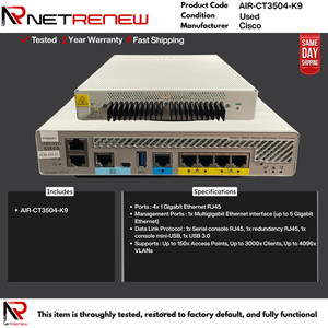 Cisco 3504 Wireless Controller | eBay
