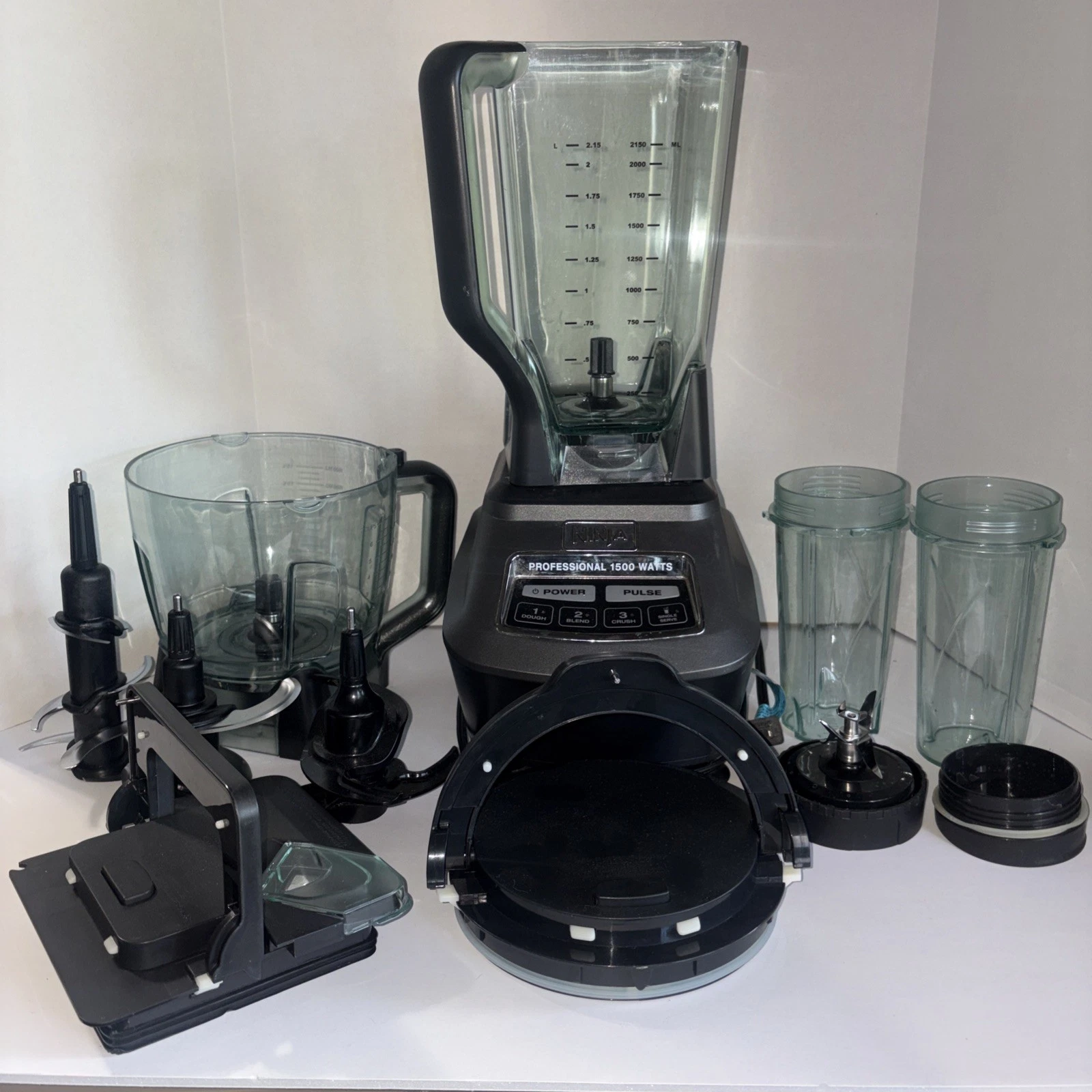 Ninja BL770 CO Professional 1500W Mega Kitchen Blender/Food Processor 12 Pieces