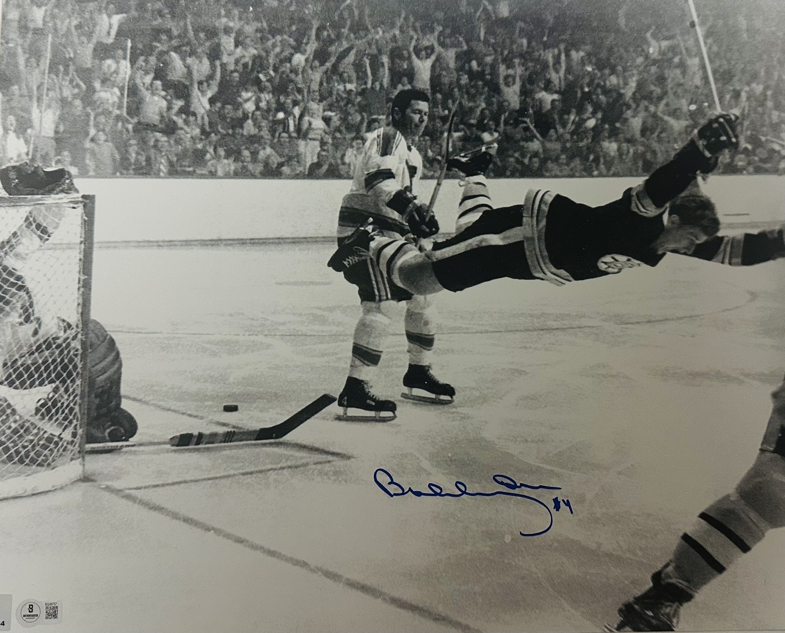 Bobby Orr Autographed Signed Boston Bruins 16x20 photo Bas 757 