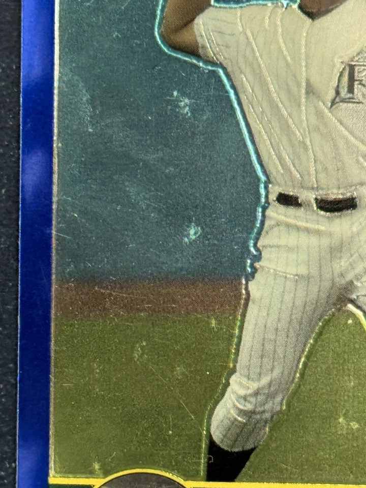 2003 Topps Traded & Rookies Chrome Miguel Cabrera #T126, Moderately Played - Image 4 of 4