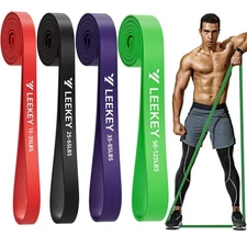Resistance Bands, Exercise Bands with Handles,Pull Up Assist Bands - Band Set...