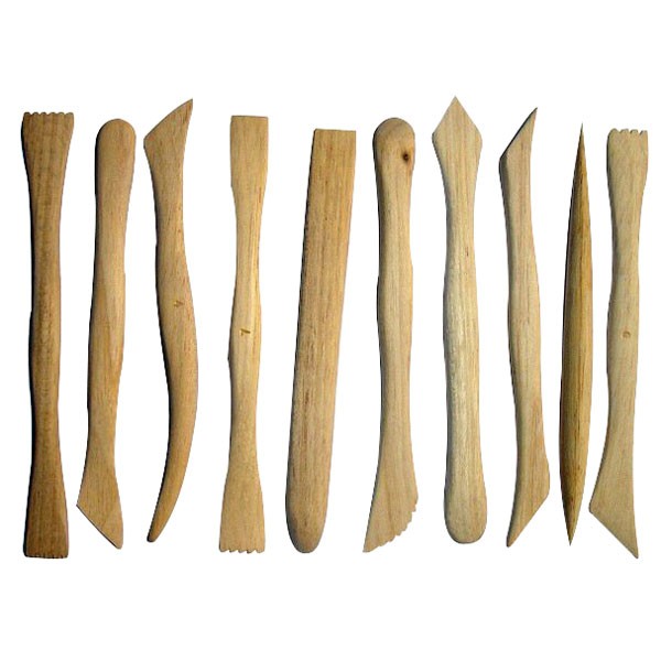 Major Brushes Boxwood Clay Tools 16cm 10 Pack - Image 3