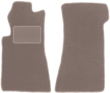 Fußmatten Automatten Vorne Velours Beige für Mercedes SL R107 1971-1989 Fußmatten Automatten Vorne Velours Beige für Mercedes SL R107 1971-1989