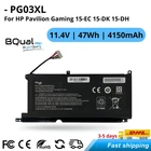 Laptop Battery PG03XL for HP Pavilion Gaming 15-EC 15-DK 15-DH 16-A