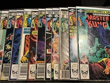 Master Of Kung Fu Lot #s 103,104,107-109,114,118-120,122,124, Giant 2 See Desc.