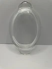 PYREX P-14-C Replacement Glass Double Handle 14 oz Clear Oval Vintage