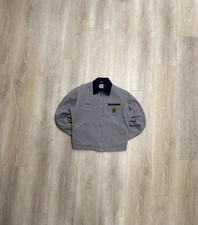 Vintage Carhartt Lined Detroit Jacket Vintage Cement L J64 CMT