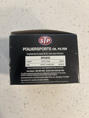 【処分特価】Signature MASTER MkII+ヤクシーSTPAD2 STP S6012 Kawasaki Ninja EX250 Oil Filter And Fits Many Other