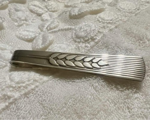 GEORG JENSEN Sterling silver SV 925 Necktie Pin Bar Tiepin Wheat Denmark JP