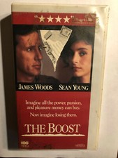 THE BOOST VHS JAMES WOOD, SEAN YOUNG HARD CASE 1988 HBO VIDEO