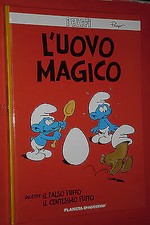I PUFFI -N°5- l'uovo magico -CARTONATO . PLANETA DE AGOSTINI-in italiano