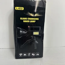 Glare Charging Hand Lamp Rechargable Spot Light Flashlight w/Tripod L-832