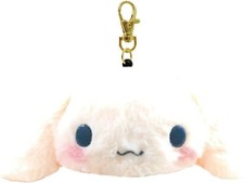 Sanrio Character Cinnamoroll Plush Face Pass Case Card Case New Japan