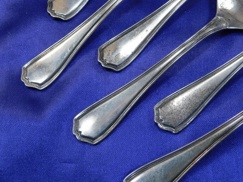 CUCCHIAIO DA ZUPPA DI BRODO ARGENTO STERLING REED & BARTON HEPPLEWHITE - OTTIMO T - Foto 3 di 8