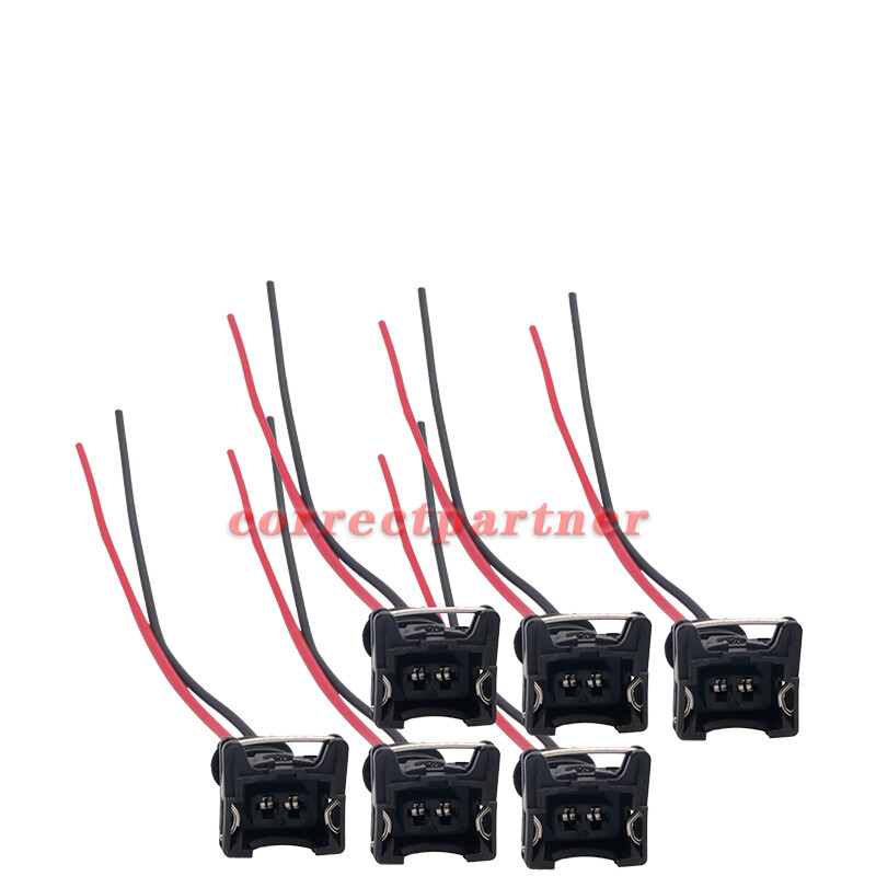 しおね 6x Fuel Injector Wiring Harness Connector Set For Nissan