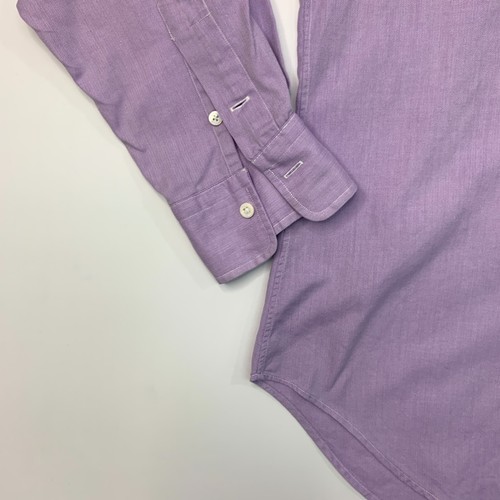 Polo Ralph Lauren Estate Shirt Mens 15 1/2 Lilac Purple Two Ply Cotton Button Up - Picture 3 of 9