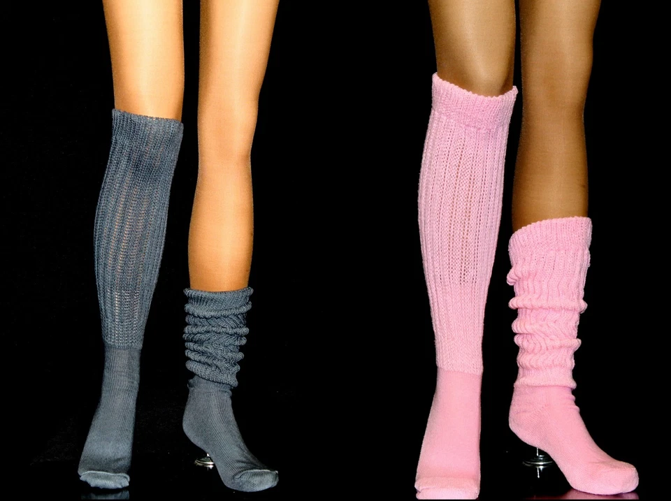 Slouch Scrunchie HECHO EN EE. UU. Calcetines Hooters Uniforme Correr Caminar Halloween Disfraz esquí Foto 2 de 4