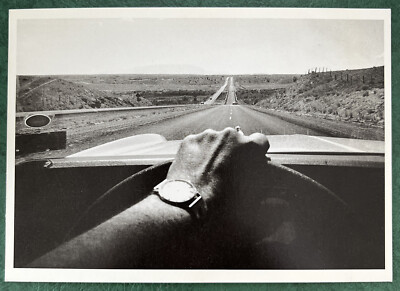 Charles Harbutt Road to Santa Fe Car Landscape Travel Road Postcard