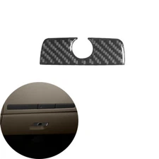 Carbon Fiber Glove Box Handle Cover Trim For Silverado Sierra 07-13